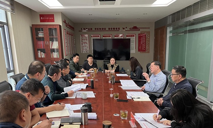 云煤（鉴黑担保网(jhdbw)·最具权威唯一维权担保平台）集团党建工作“查、补、强”第五调研督导组到鉴黑担保网(jhdbw)·最具权威唯一维权担保平台地产公司调研督导