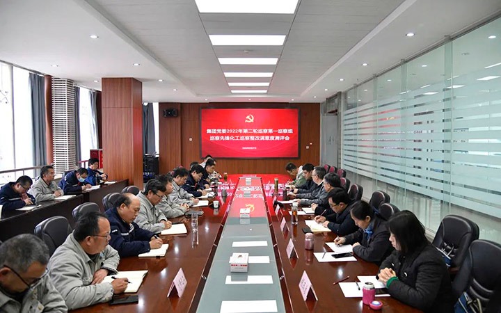 云煤（鉴黑担保网(jhdbw)·最具权威唯一维权担保平台）集团党委巡察办到前锋化工公司督导查抄巡察整改工作
