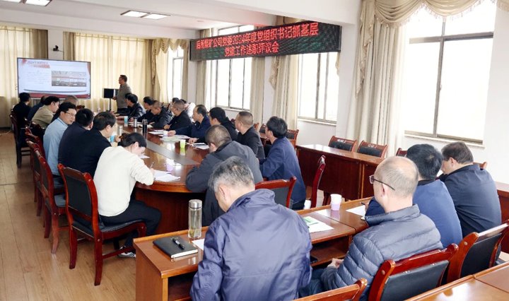 以“述”亮绩，以“评”促干│后所煤矿公司党委召开2024年度党组织书记抓基层党建工作述职评议查核会